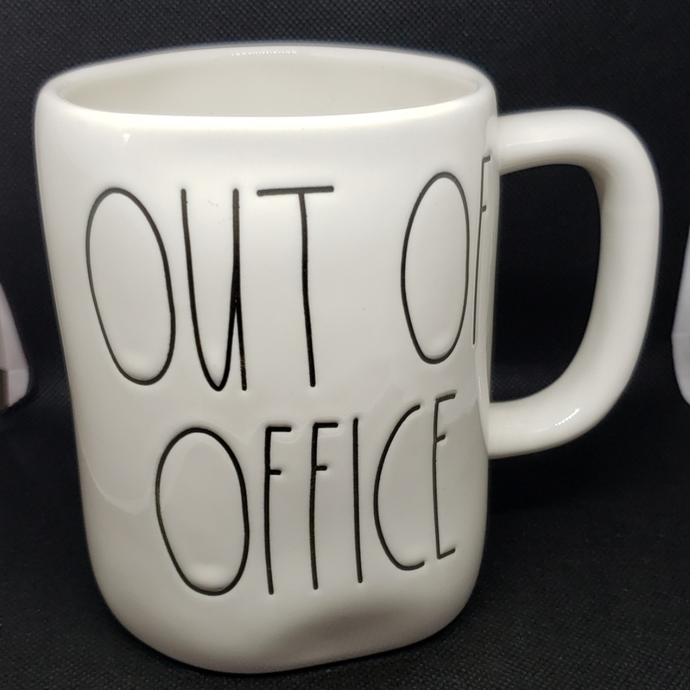 Rae Dunn OUT OF OFFICE new mug